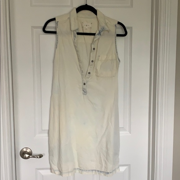 Lou & Grey sleeveless chambray dress - Picture 1 of 4